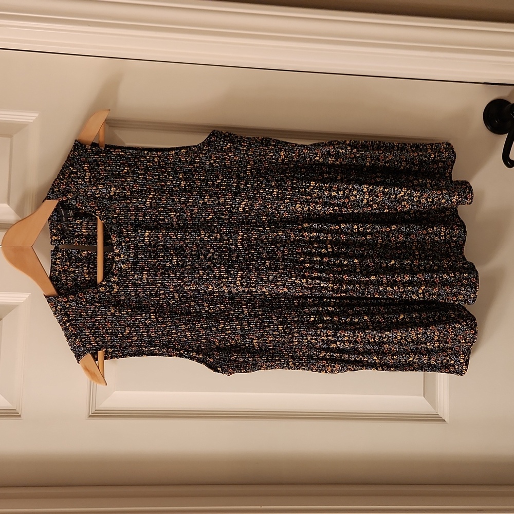 NWT Adrianna Papell Sleeveless Floral Print Blouse